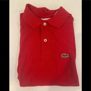 Lacoste boys polo with tags